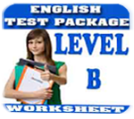 Grammar - Level B Test 1